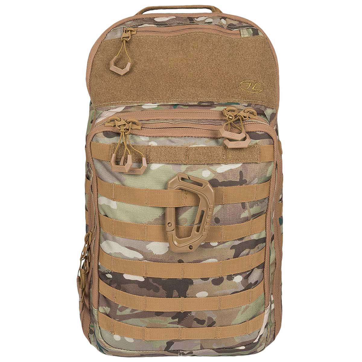 highlander harrier full clamshell pack 25l hmtc camo