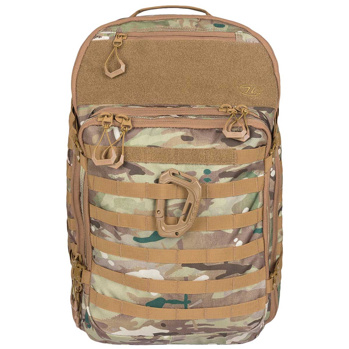 highlander harrier full clamshell pack 35l hmtc camo