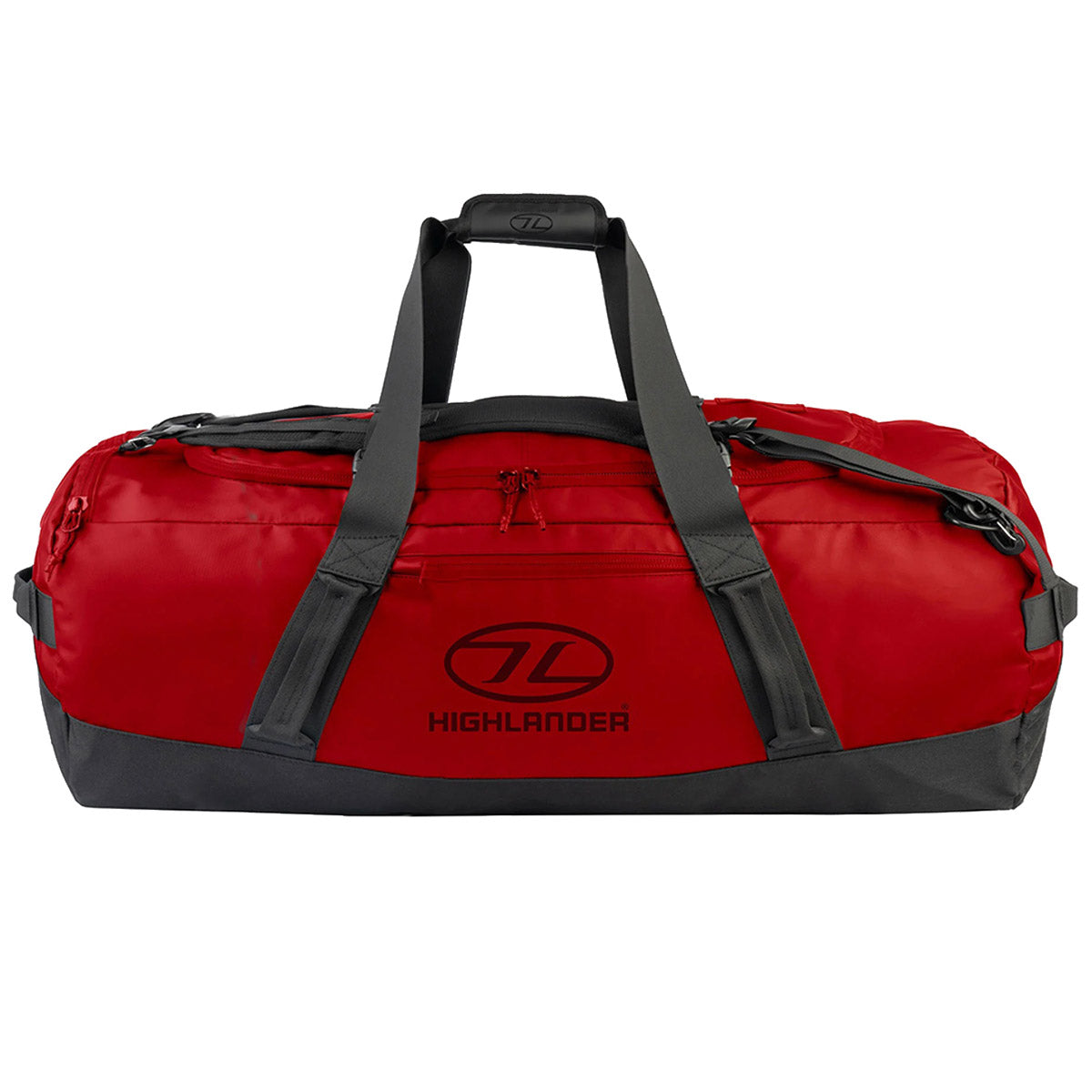 highlander hauler duffel bag 120 litre red