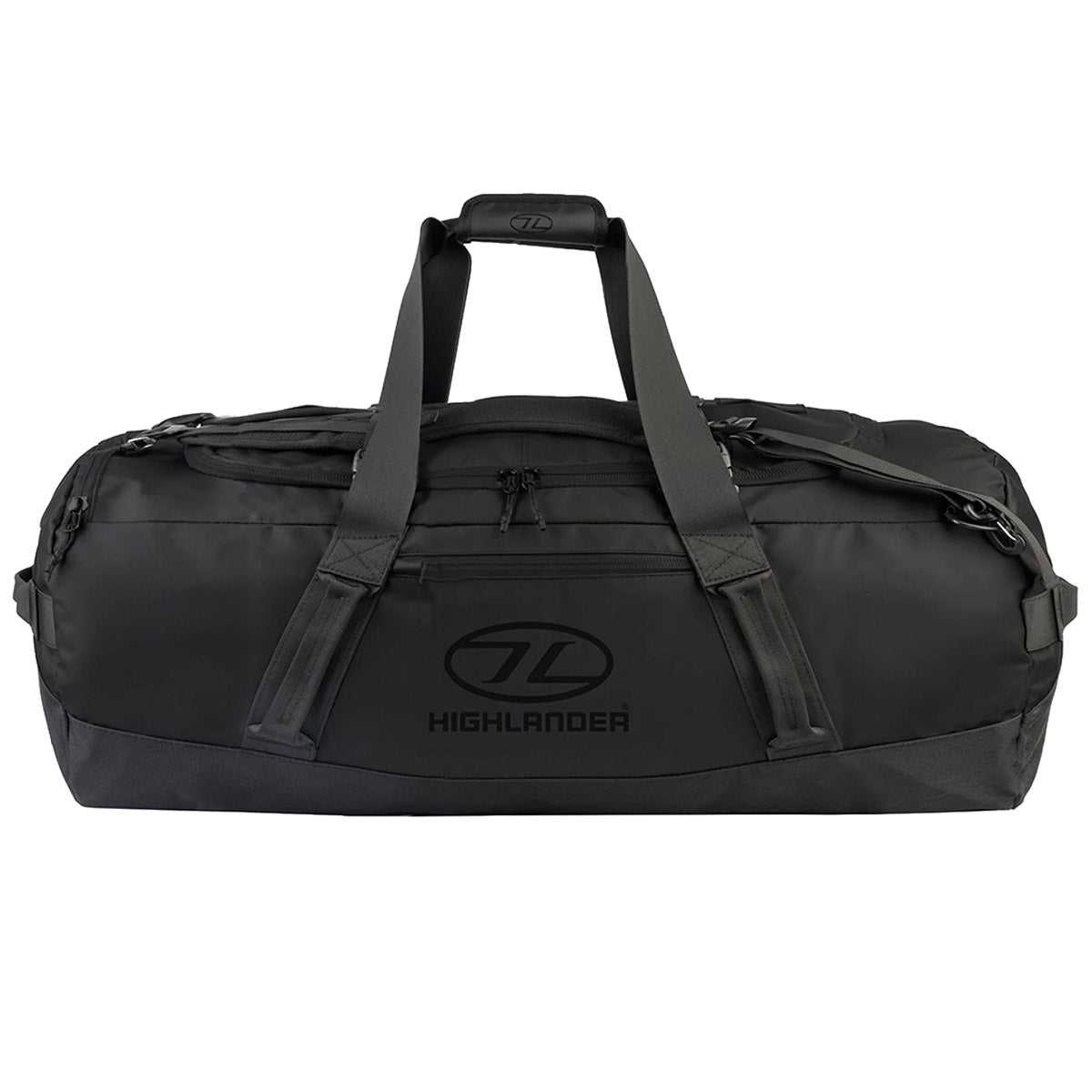 highlander hauler duffel bag 30 litre black
