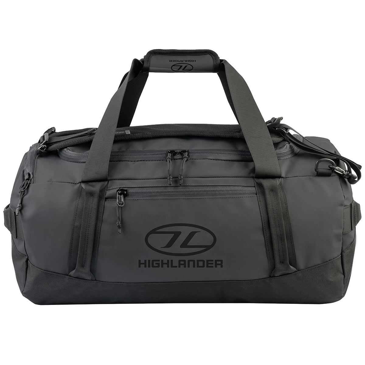 highlander hauler duffel bag 45 litre black