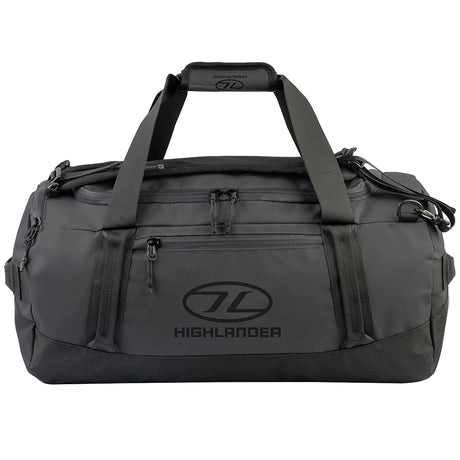 highlander hauler duffel bag 45 litre black