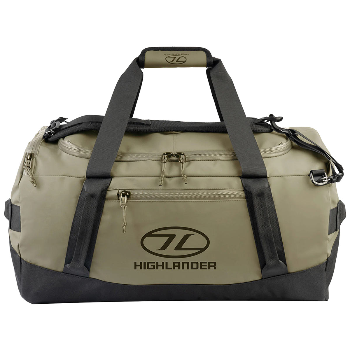 highlander hauler duffel bag 65 litre ranger green