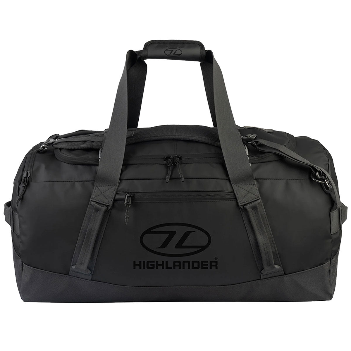 highlander hauler duffel bag 90 litre black