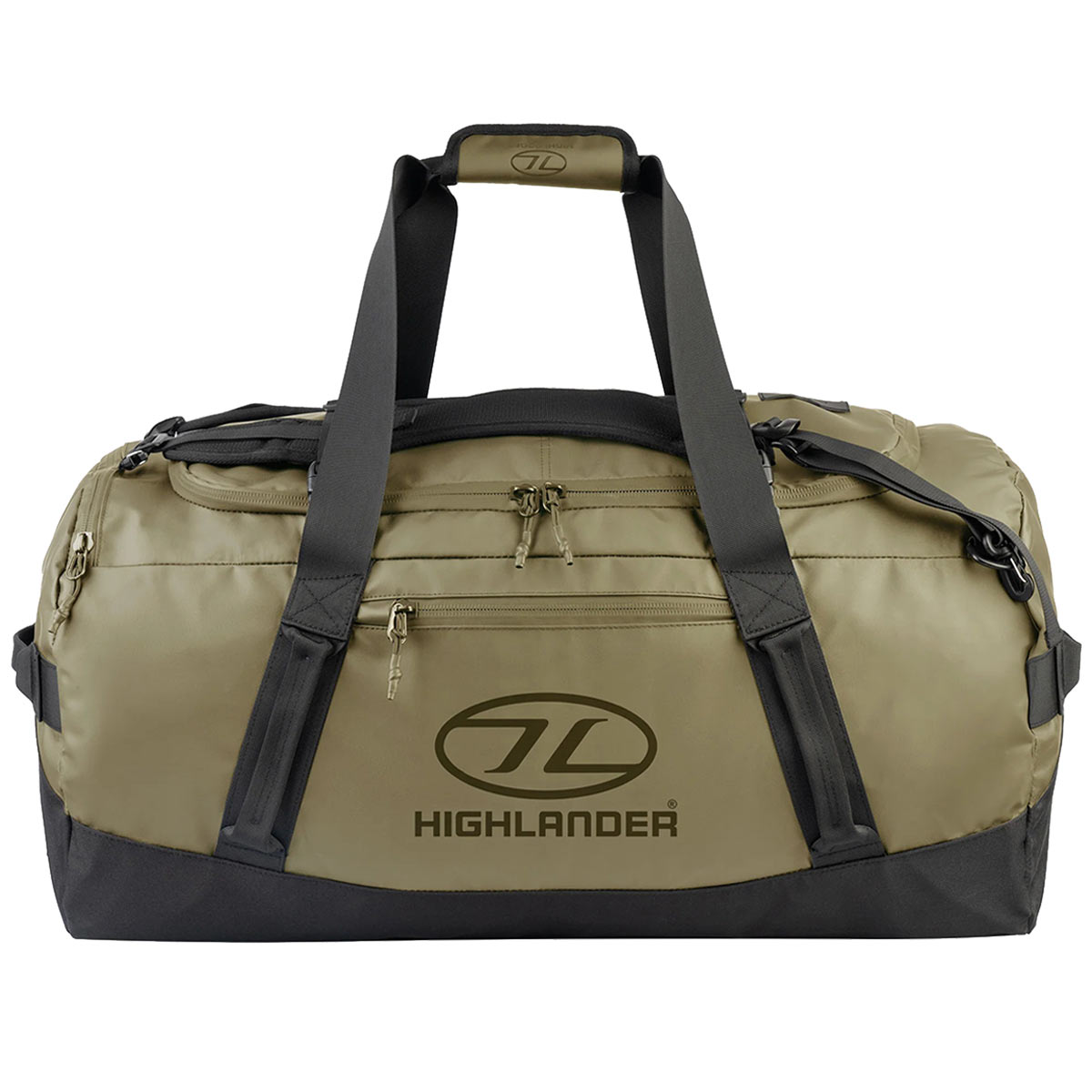 highlander hauler duffel bag 90 litre ranger green