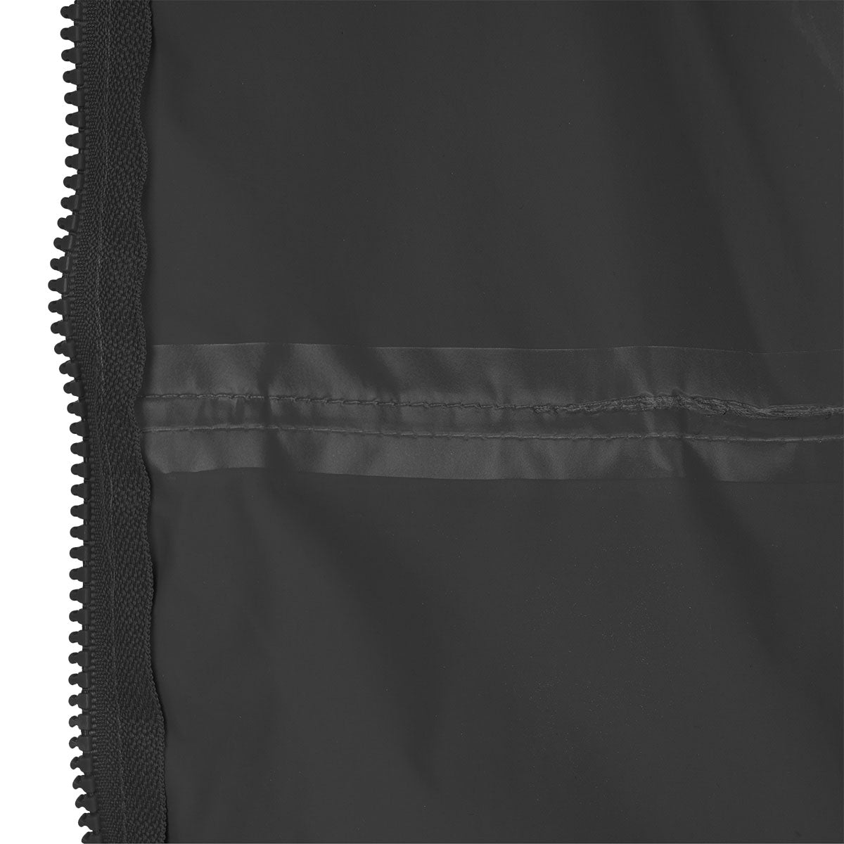 highlander kids stormguard jacket black seam and zip