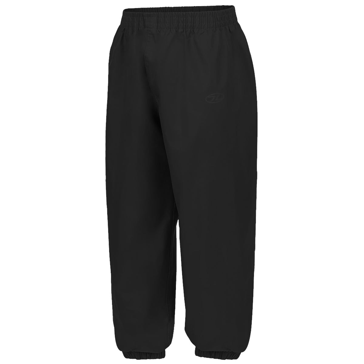 highlander kids waterproof tempest trousers black