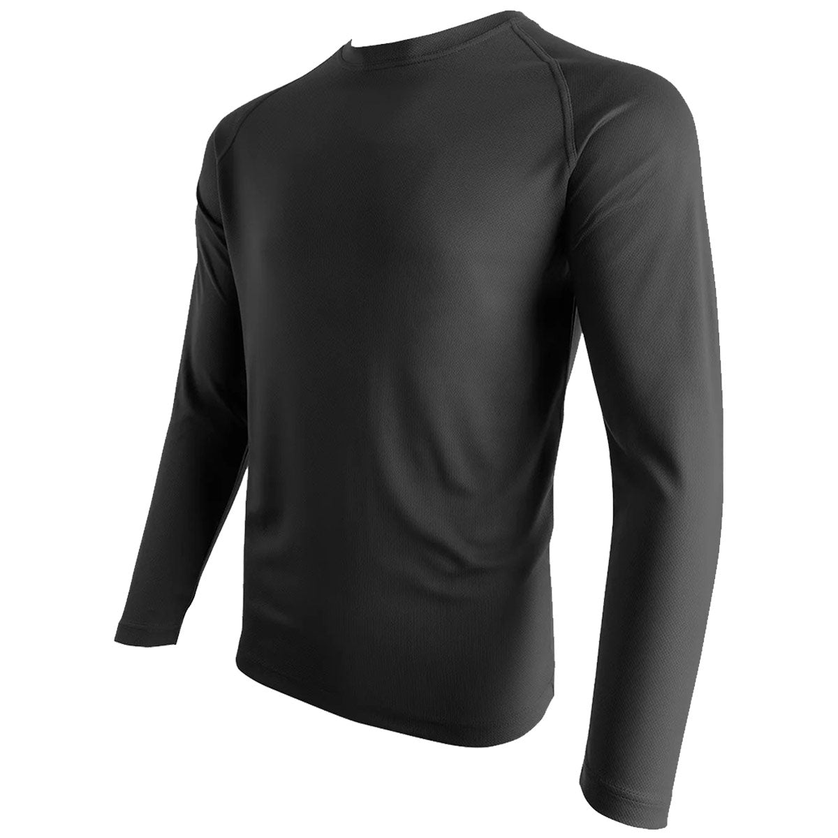 highlander quick dry long sleeved tshirt black