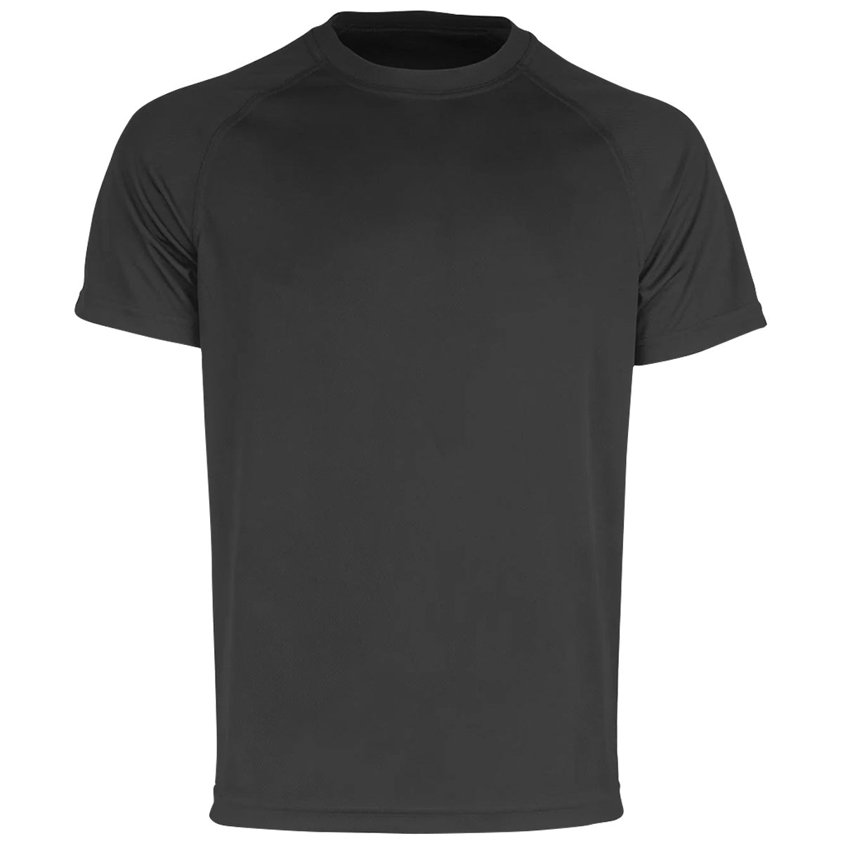 highlander quick dry short sleeved tshirt black