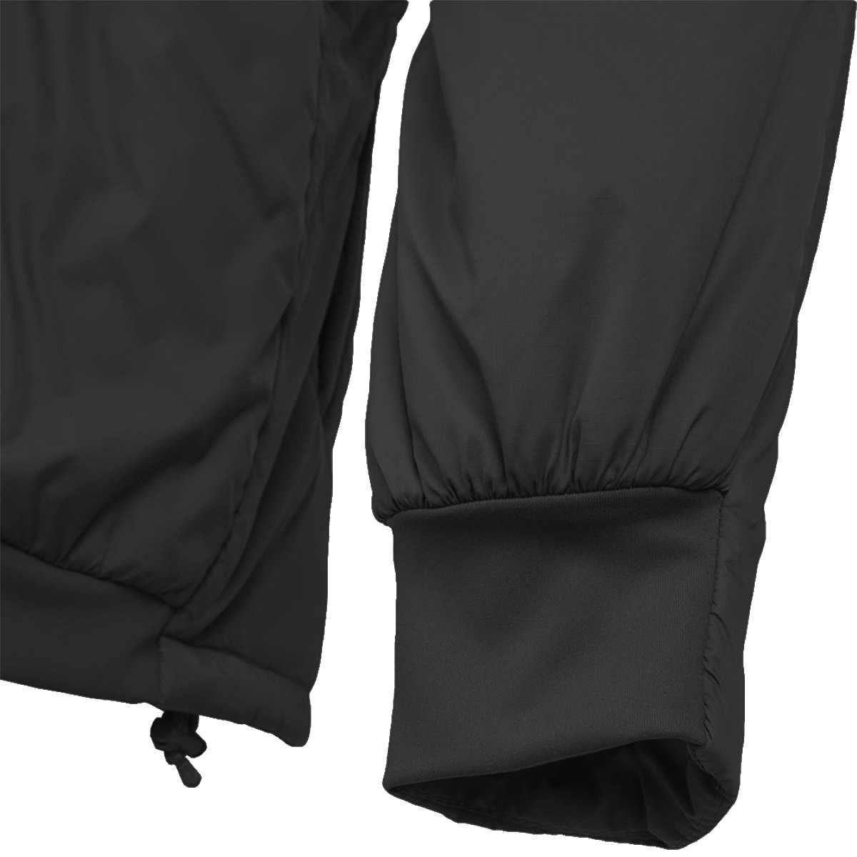 highlander rayder tactical black insulated jacket with elasticated cuffs