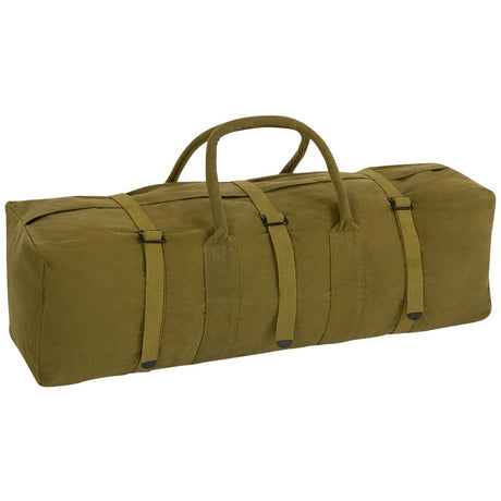 highlander rope handle canvas tool bag 75cm olive