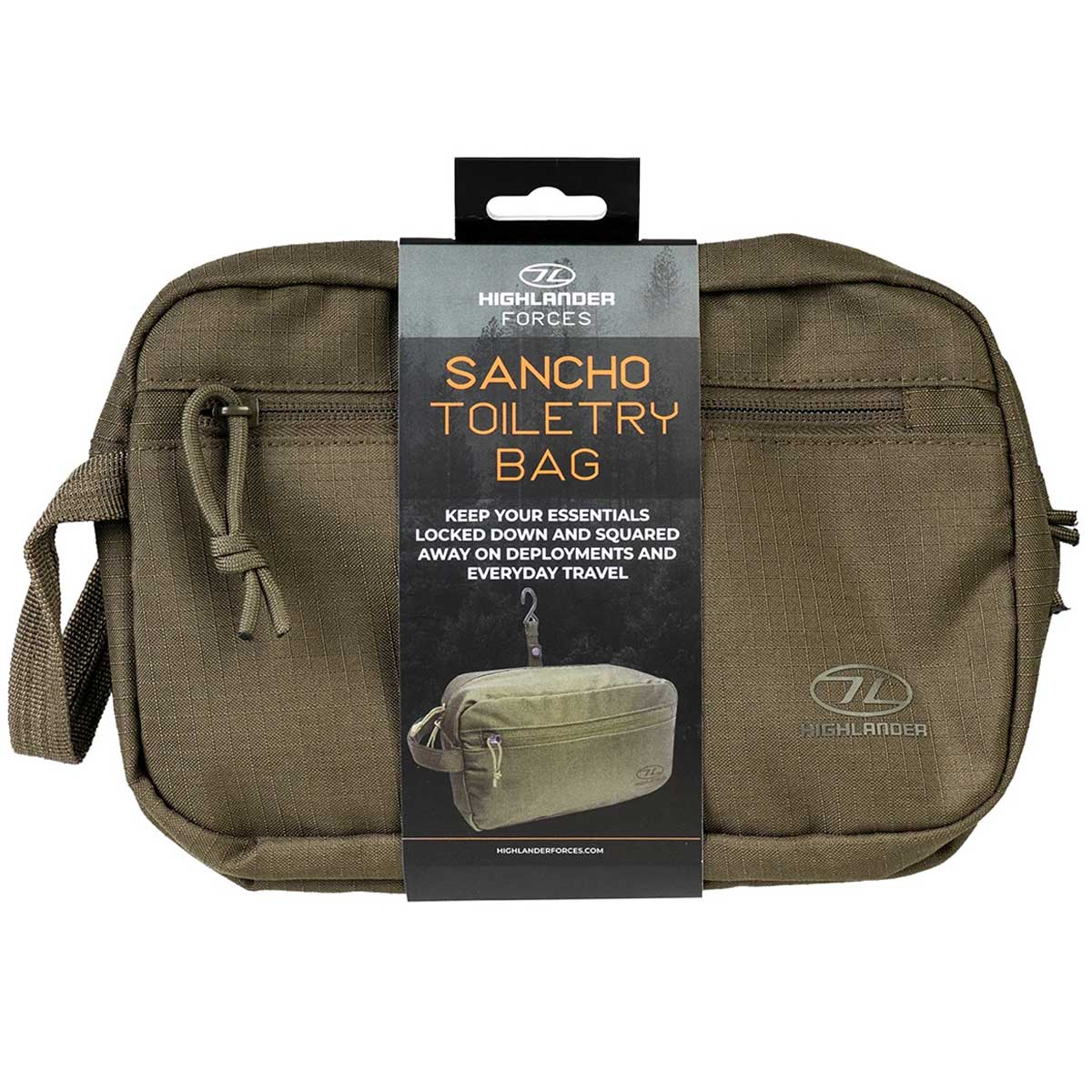 highlander sancho toiletry bags ranger green