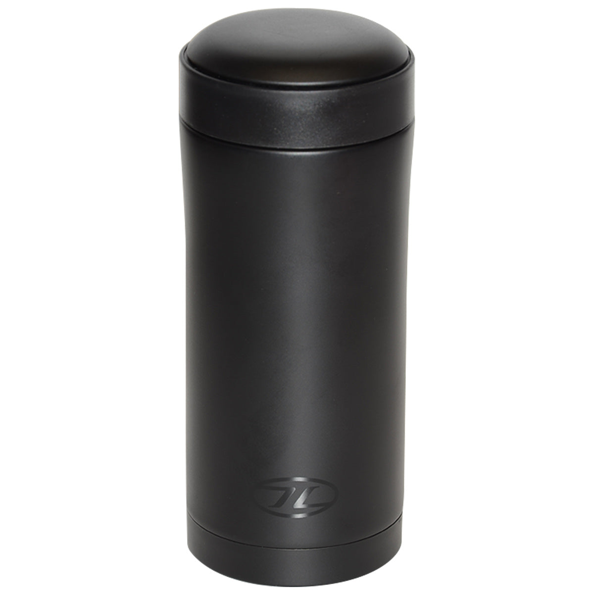 highlander stainless steel sealed thermal mug black