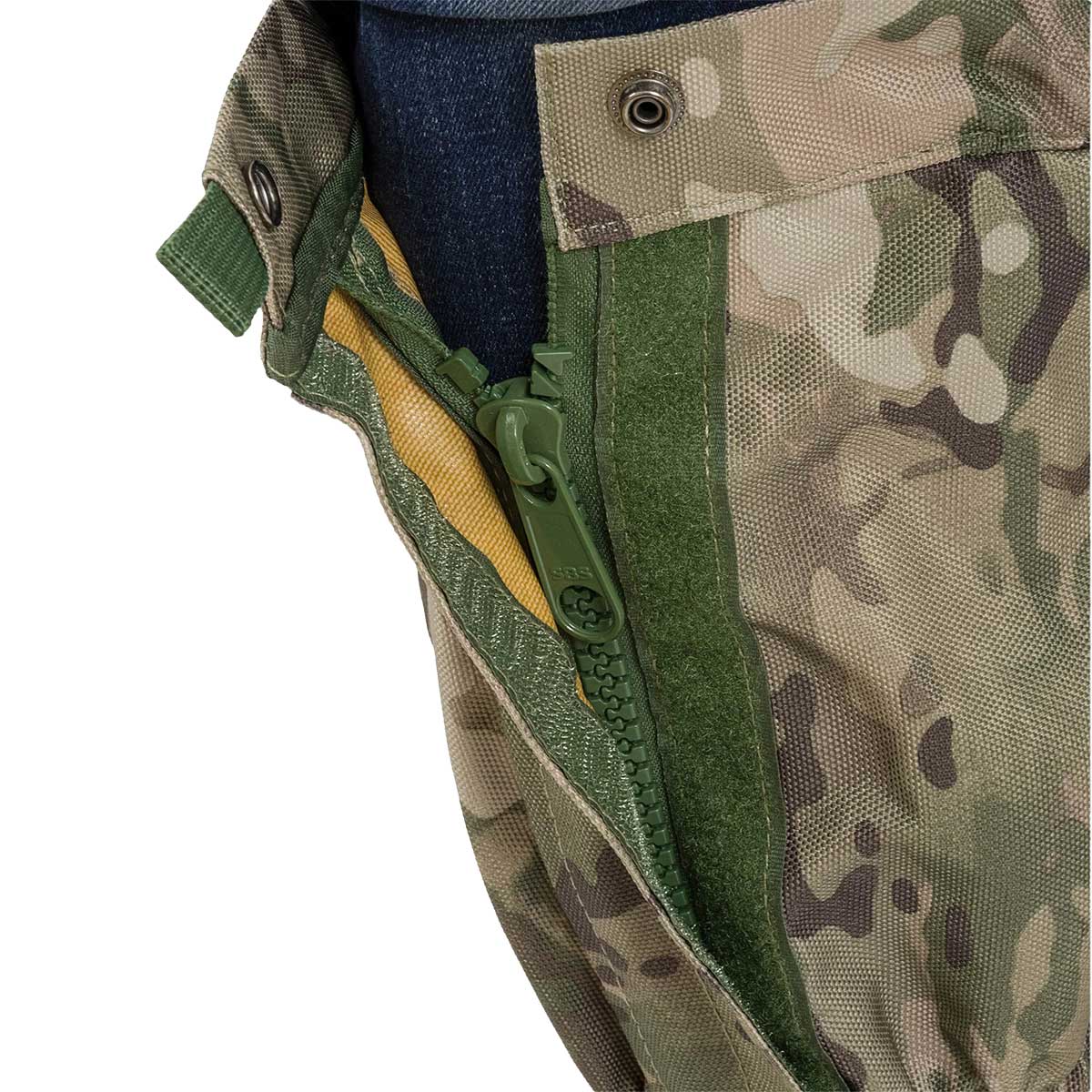 highlander tactical gaiters hmtc with front zip and velcro closure