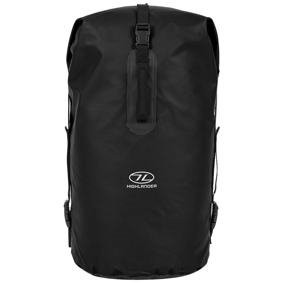 highlander troon 70l waterproof duffle bag black