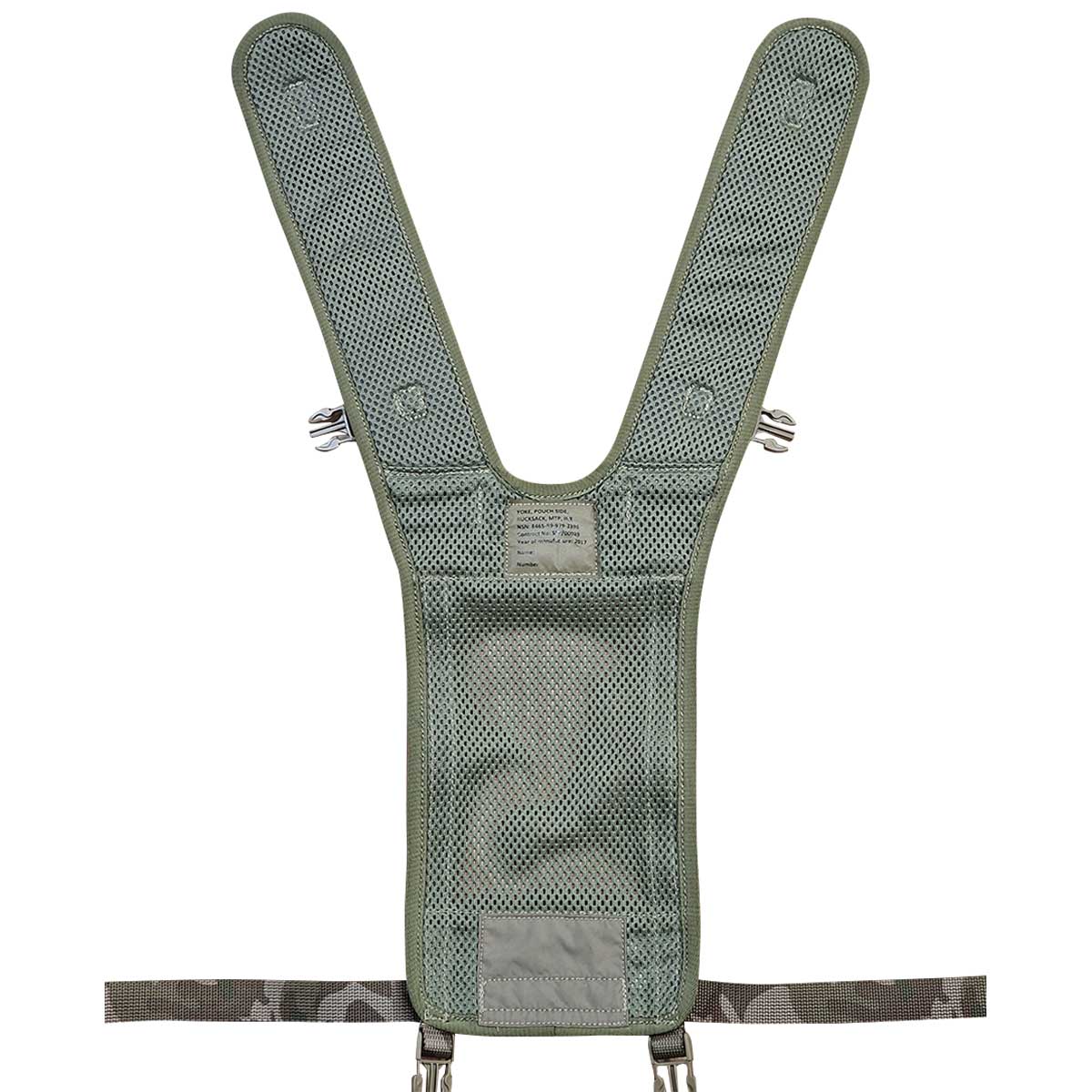 inner mesh lining of mtp british army side pocket yoke