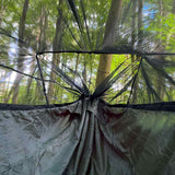 inner view dd hammocks king size frontline green hammock