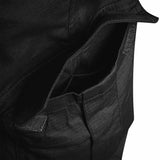 internal organiser and cargo pocket on black stoirm tactical trousers