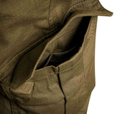 internal organiser and cargo pocket on coyote stoirm tactical trousers