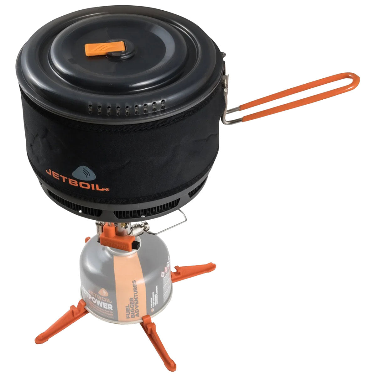jetboil 1.5l ceramic fluxring cooking pot carbon
