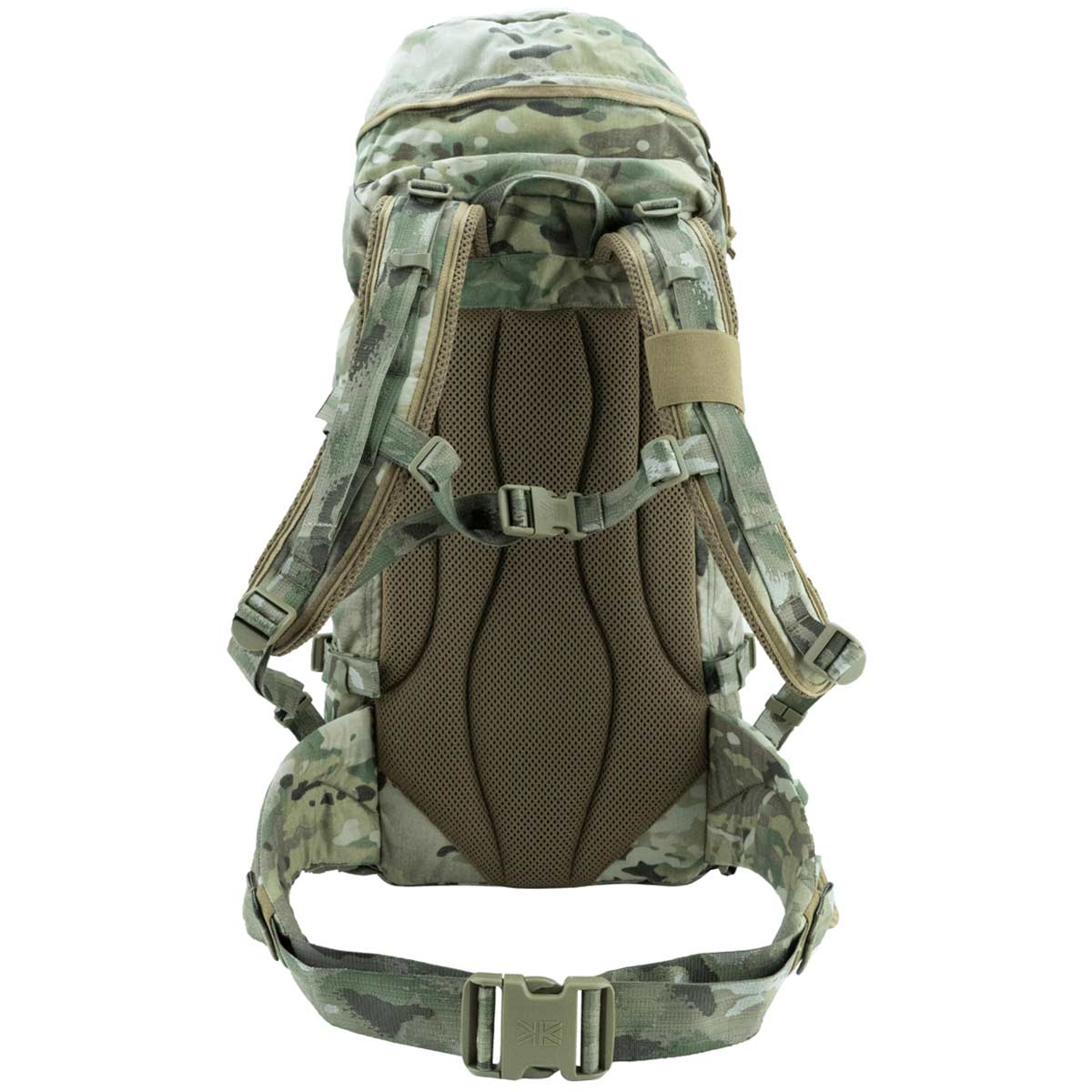 karrimor sf camo sabre 45 litre rucksack with cool mesh back system