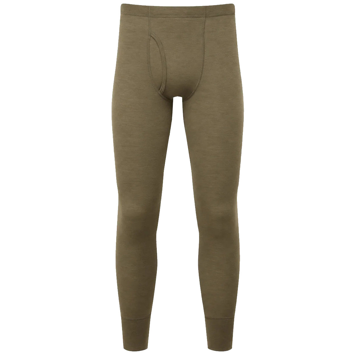 keela mens merino leggings long johns ranger green