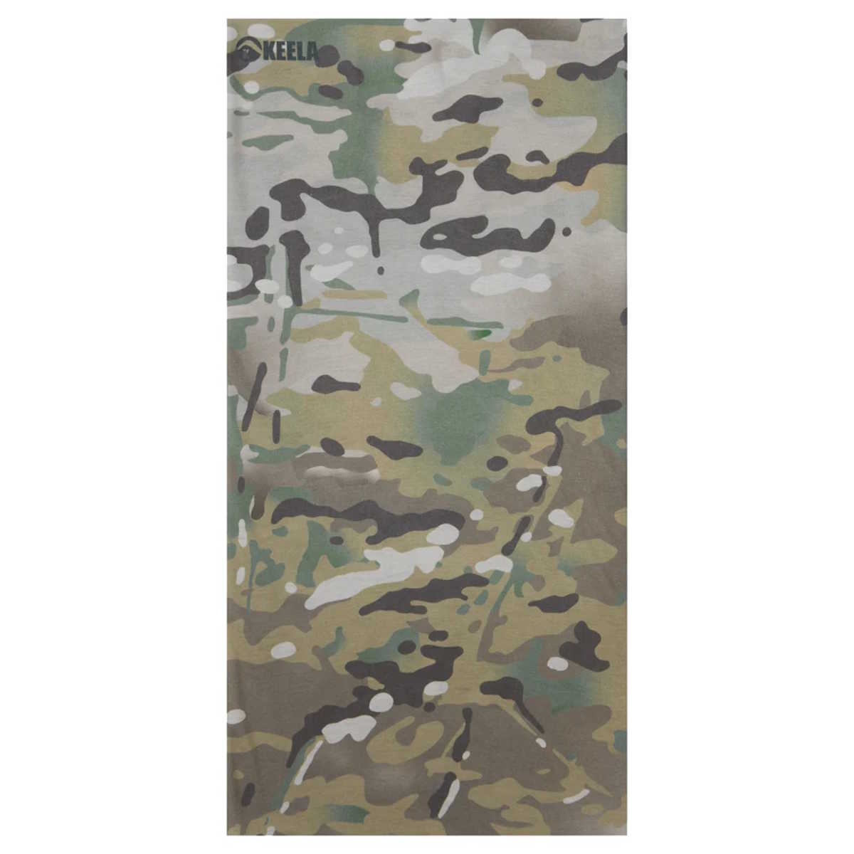keela recycled neck tube gaiter mtc camo material