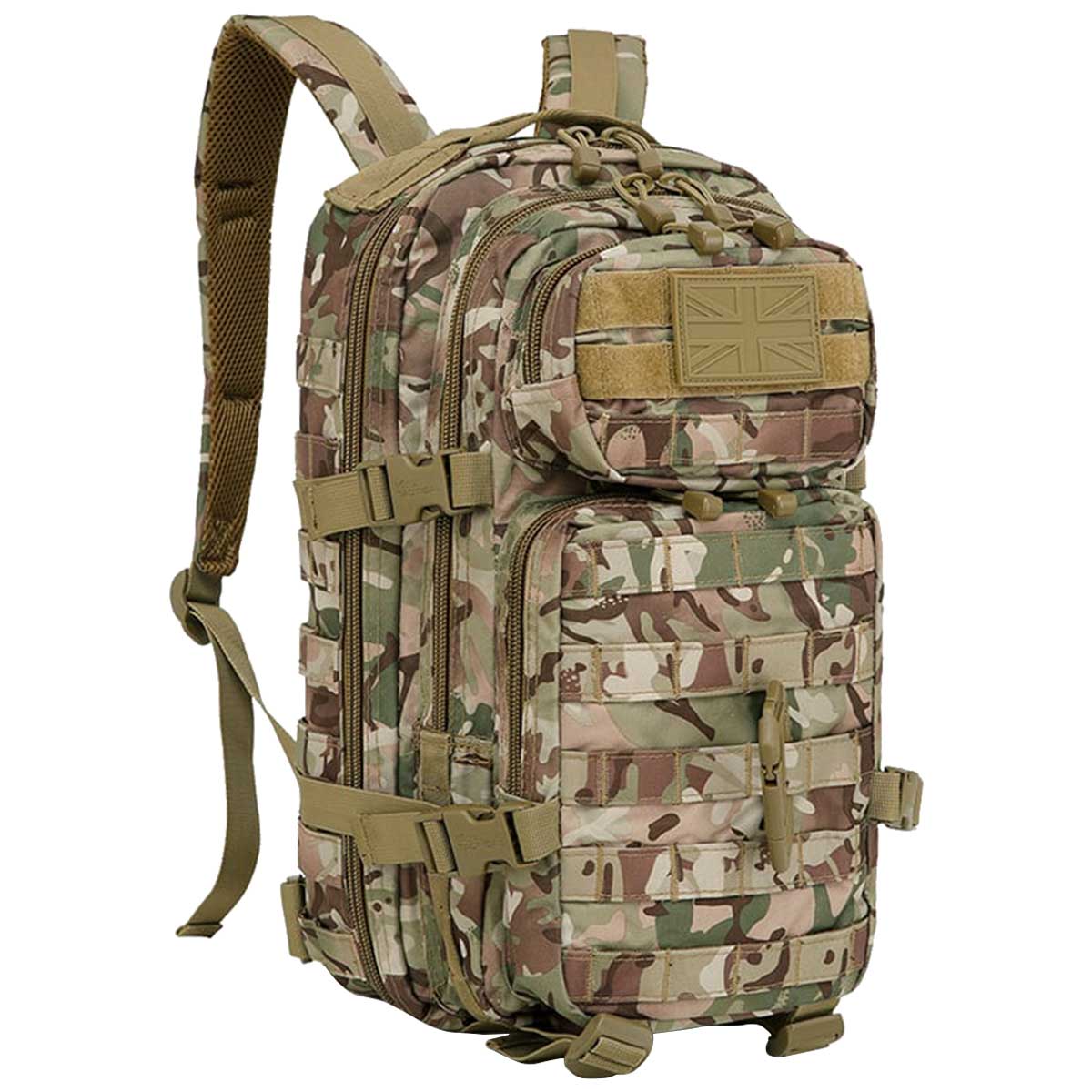 kombat 28 litre molle pack btp camouflage