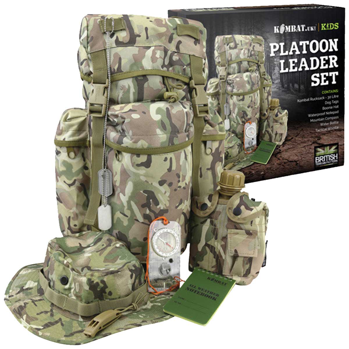 kombat kids platoon leader set