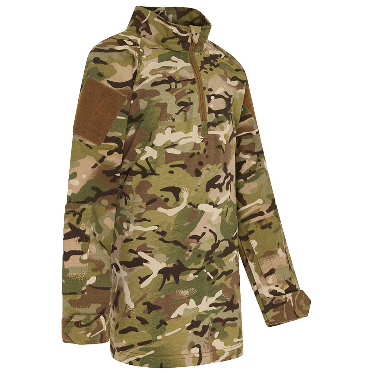 kombat kids ubacs btp camo shirt with arm patch