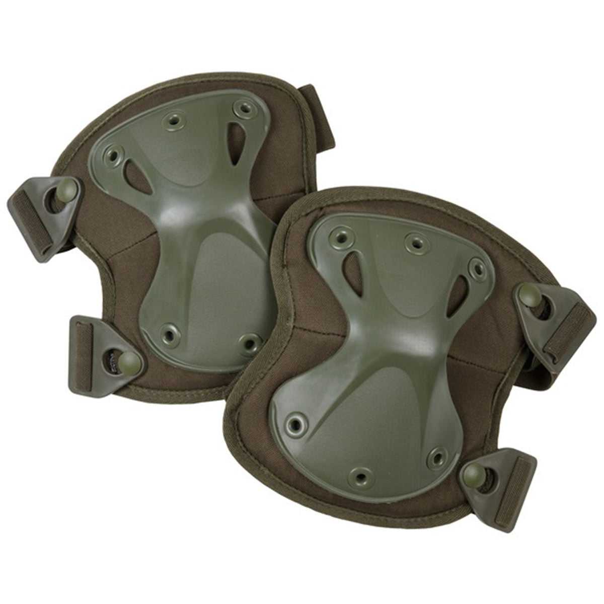 kombat spec ops knee pads olive green