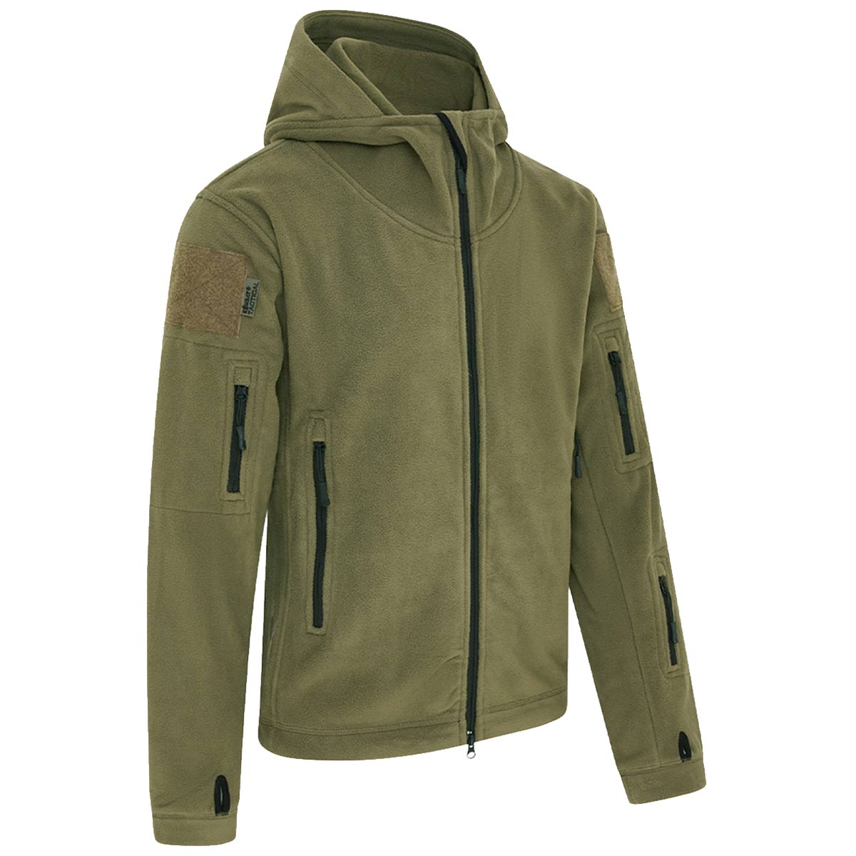 kombat tactical recon hoodie olive green