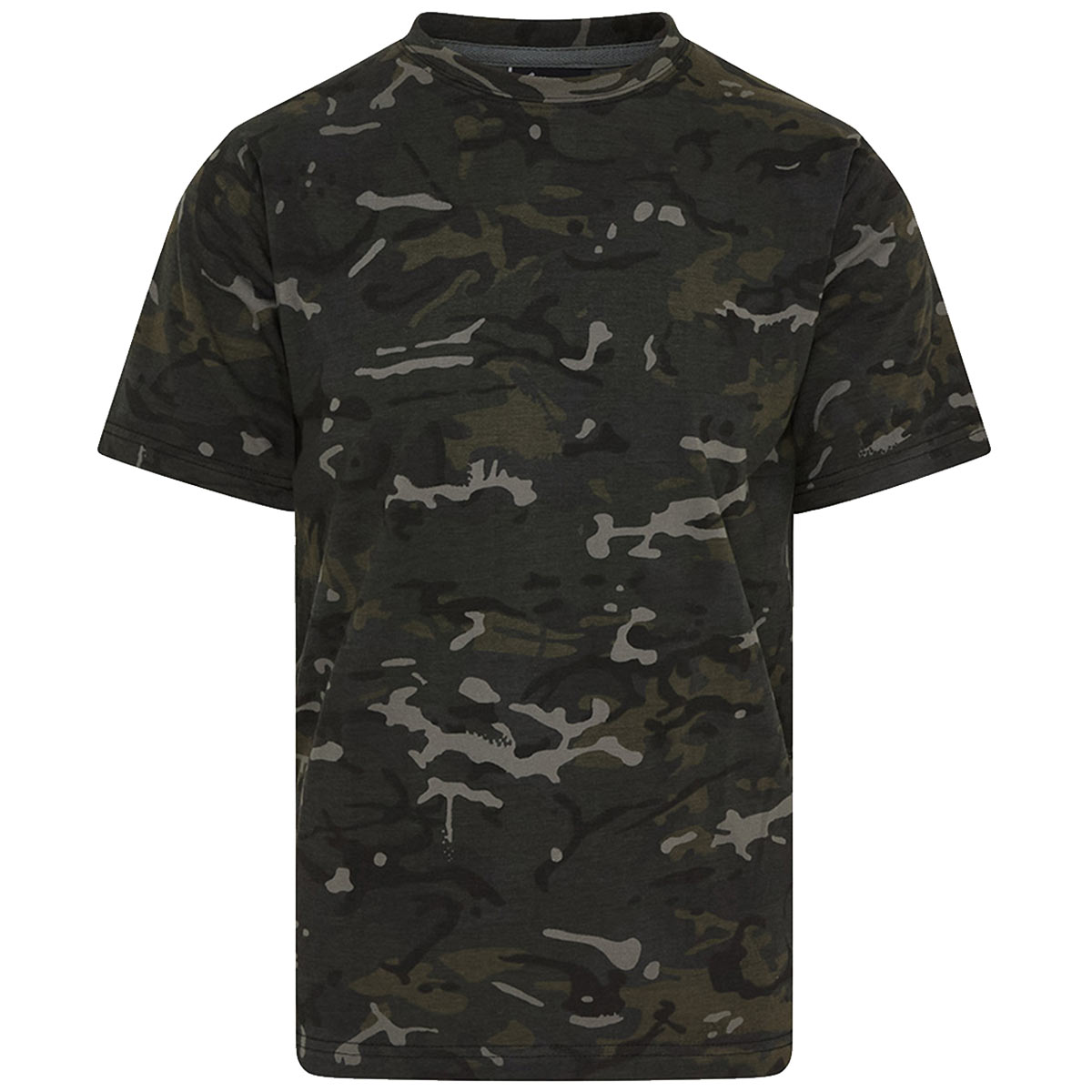 kombat tshirt black btp camouflage