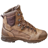 lateral view of used haix original scout brown boots