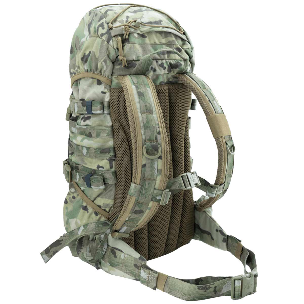 left rear angle of karrimor sf multicam predator 30l rucksack