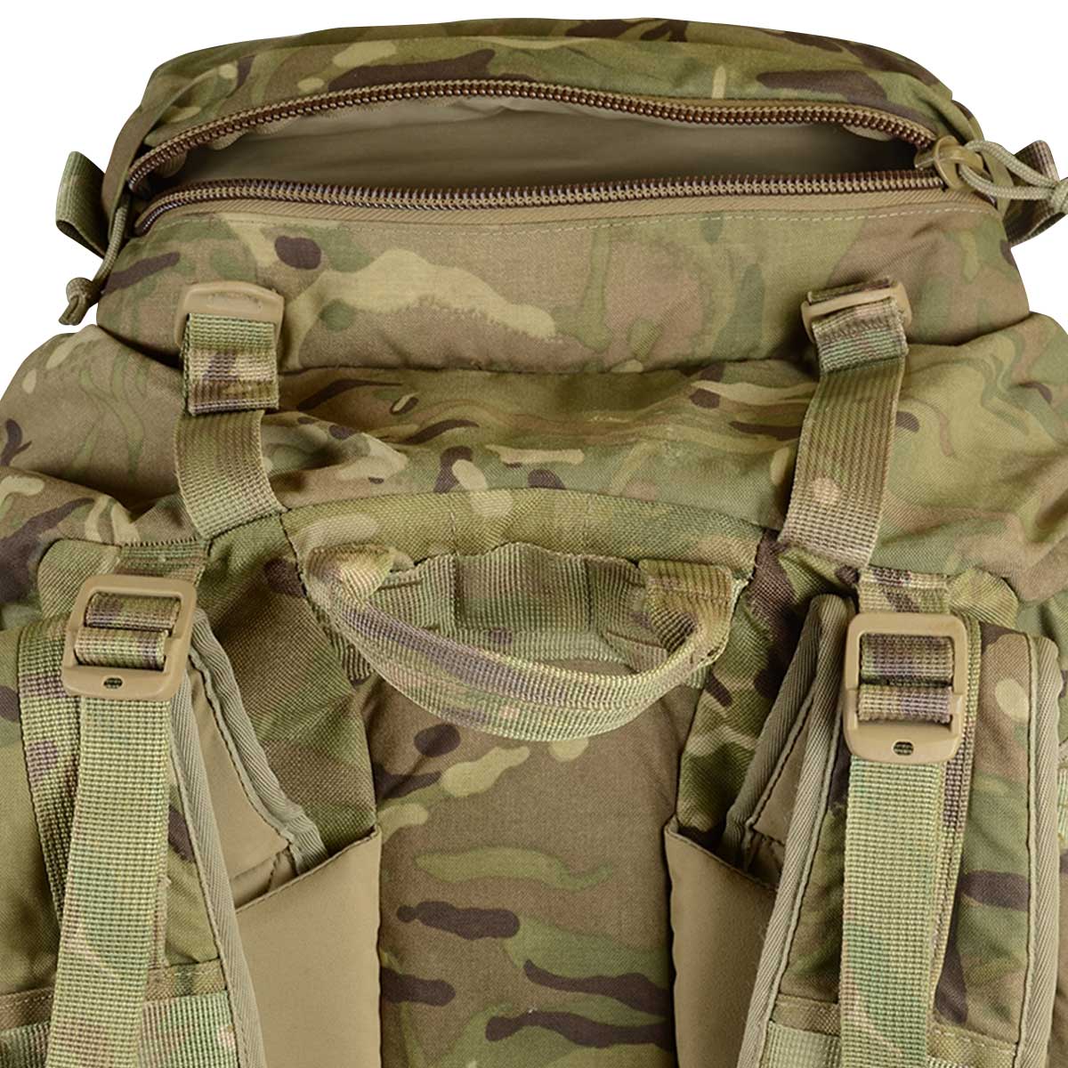 lid pocket of british army-virtus mk3 mtp bergen 90l