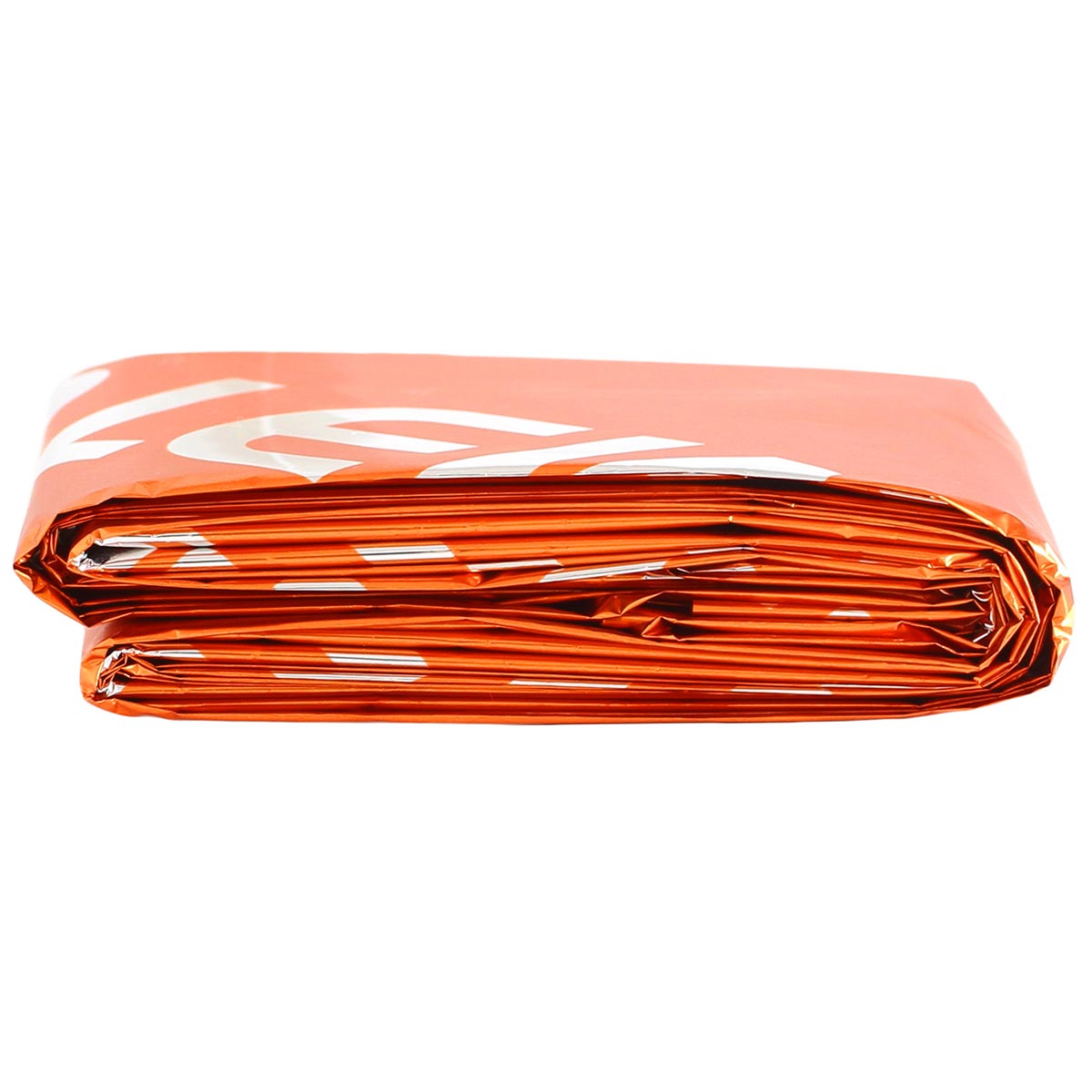 lifesystems orange thermal blanket folded