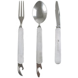lifeventure stainless steel folding cutlery set