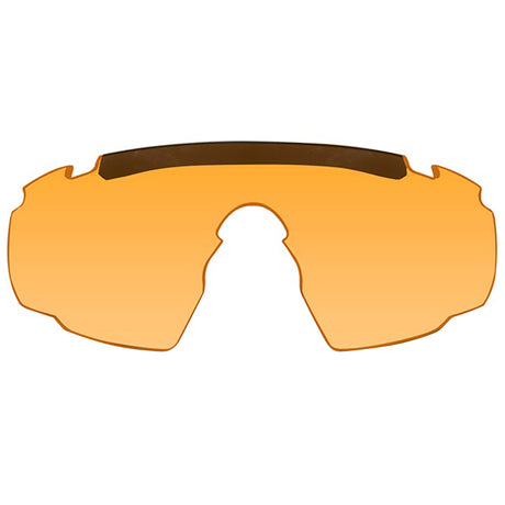 light rust lens of wiley x 306 saber advanced glasses