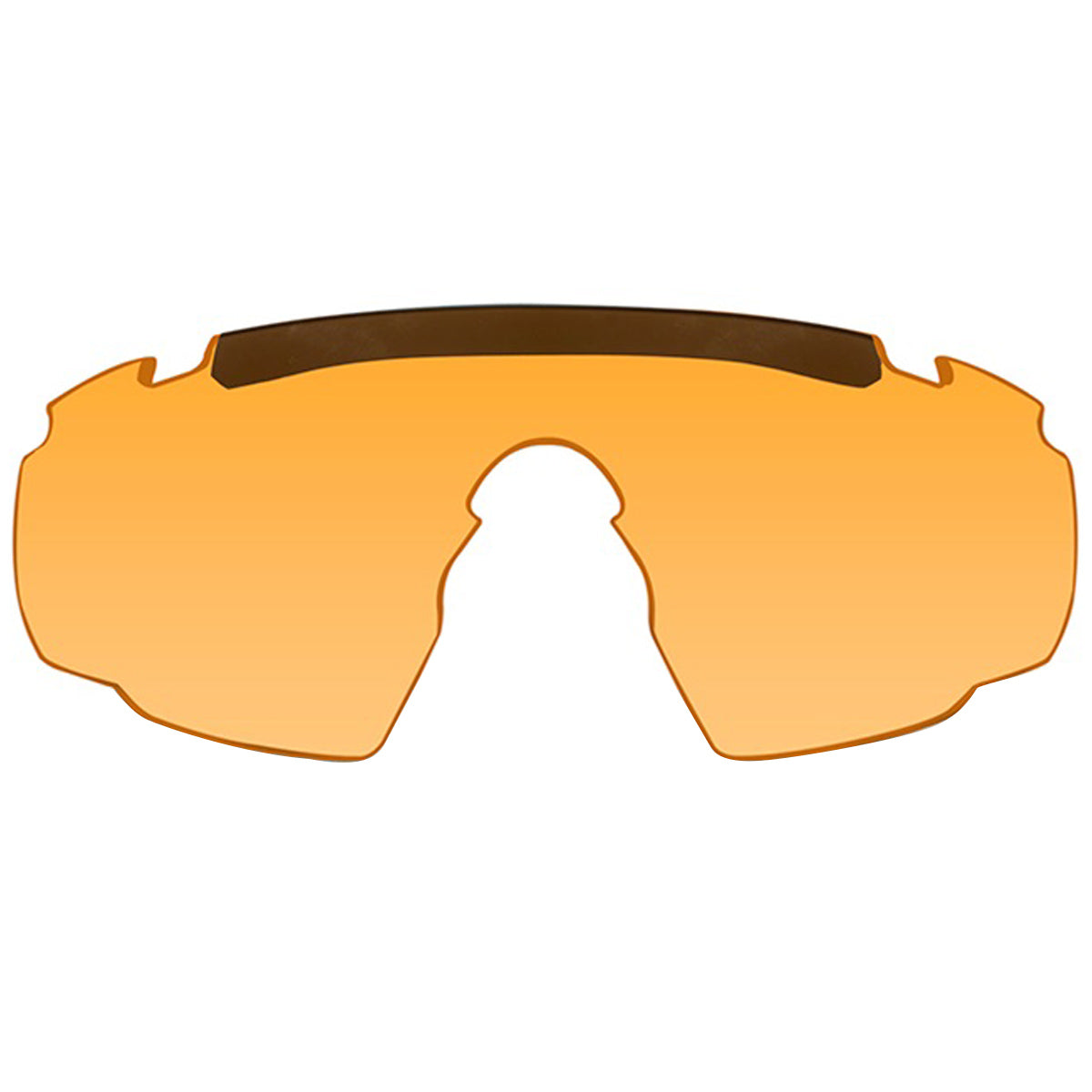light rust lens of wiley x 308 saber advanced glasses