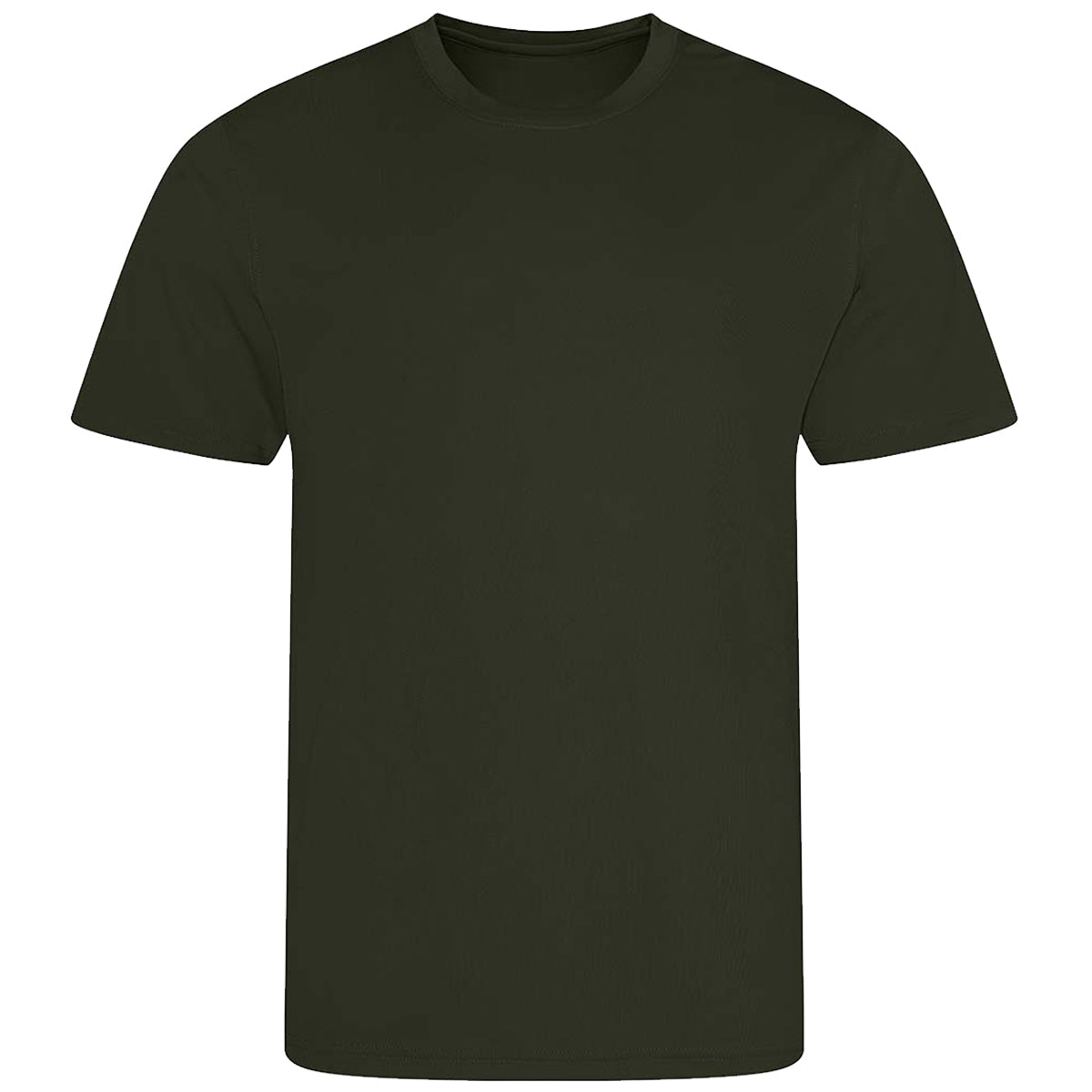 lightweight wicking tshirt combat green