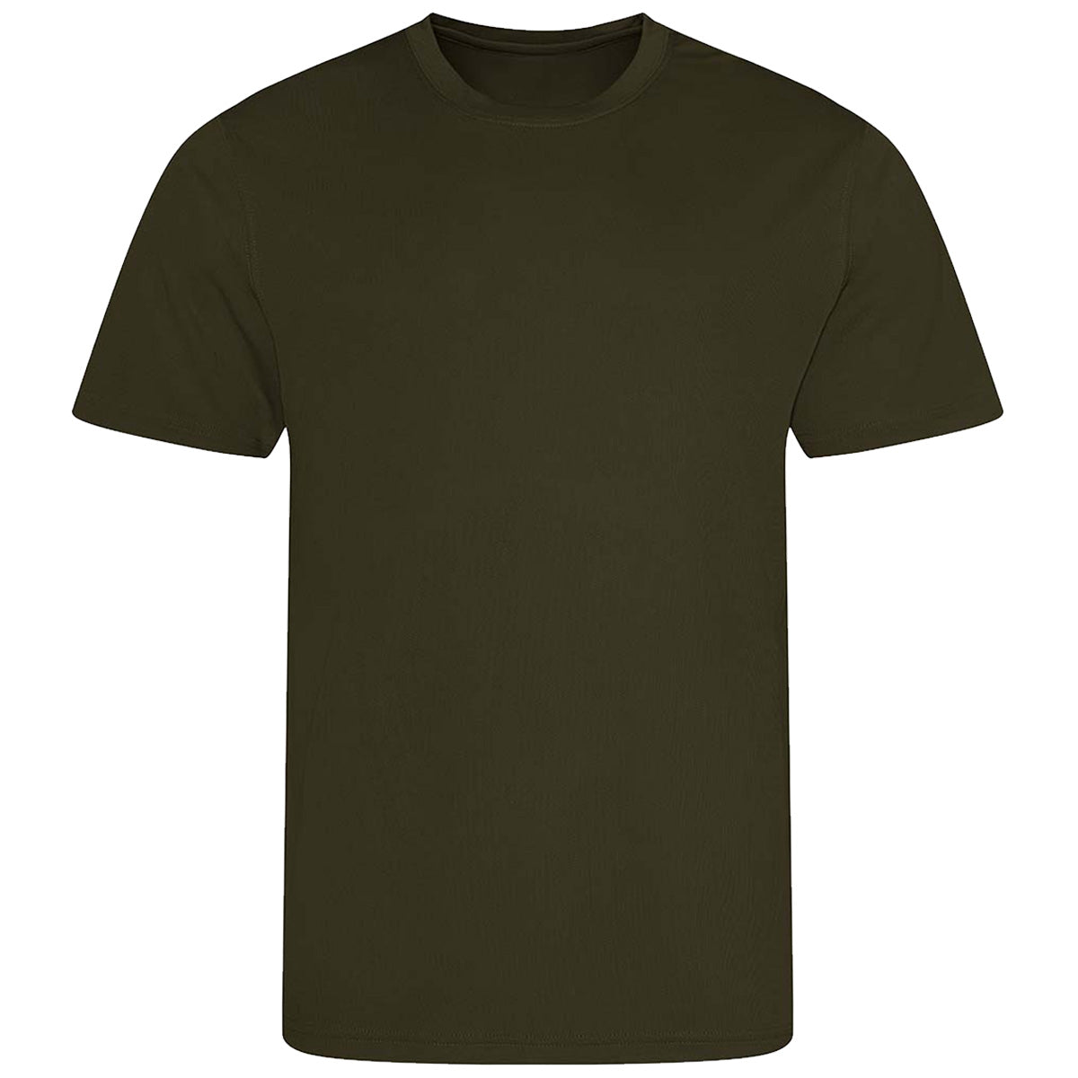 lightweight wicking tshirt olive green