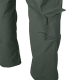 lower leg pocket on green helikon sfu next trousers