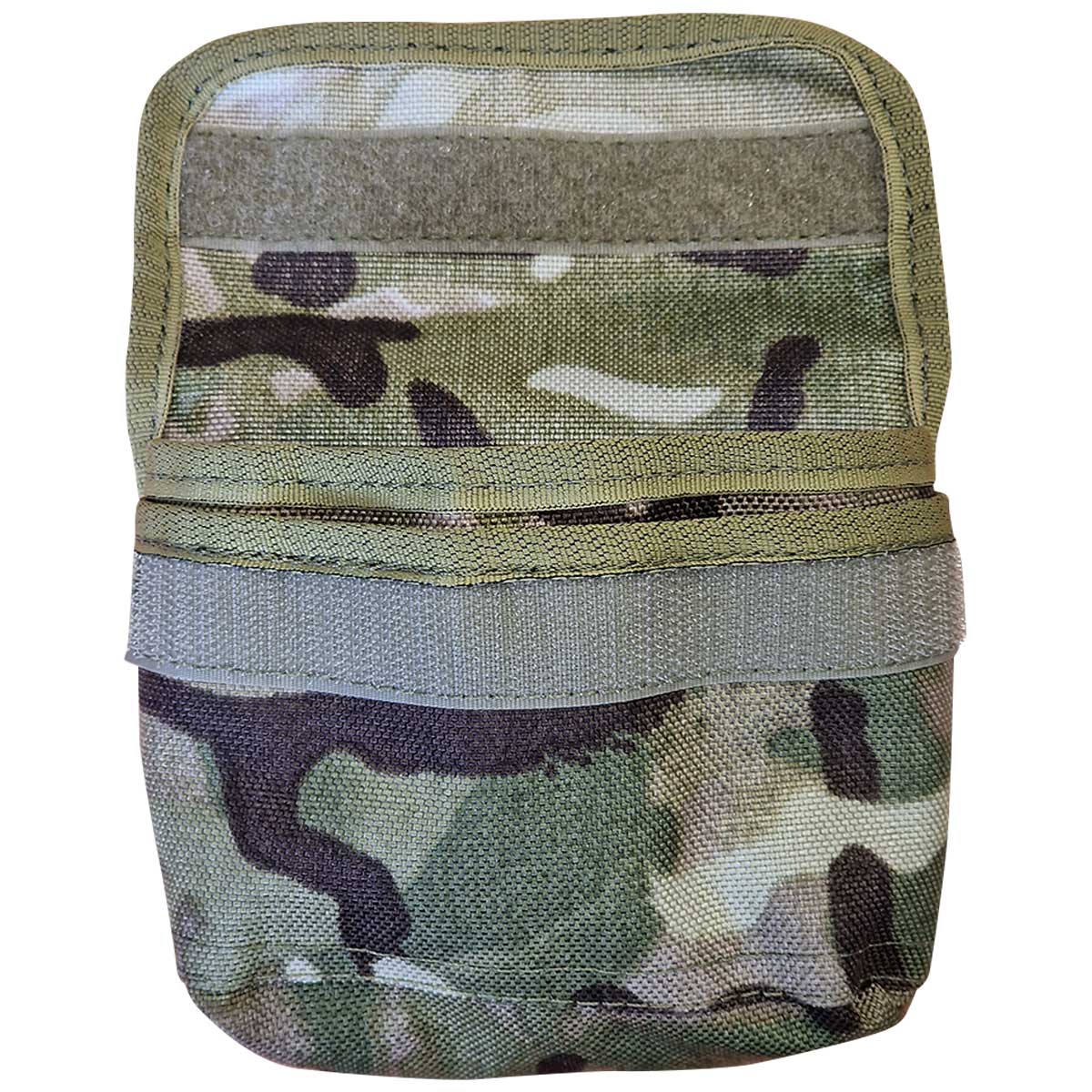 marauder mtp camo survival tin molle pouch with velcro closure