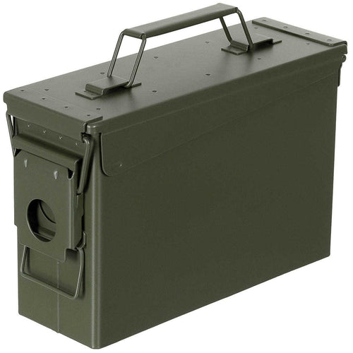 mfh us ammo box cal 30 m19a1 metal od green