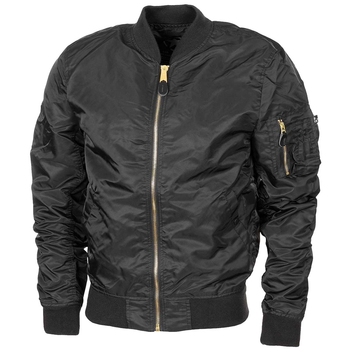 MFH US MA1 Airforce Flight Jacket Black Free Delivery Military Kit