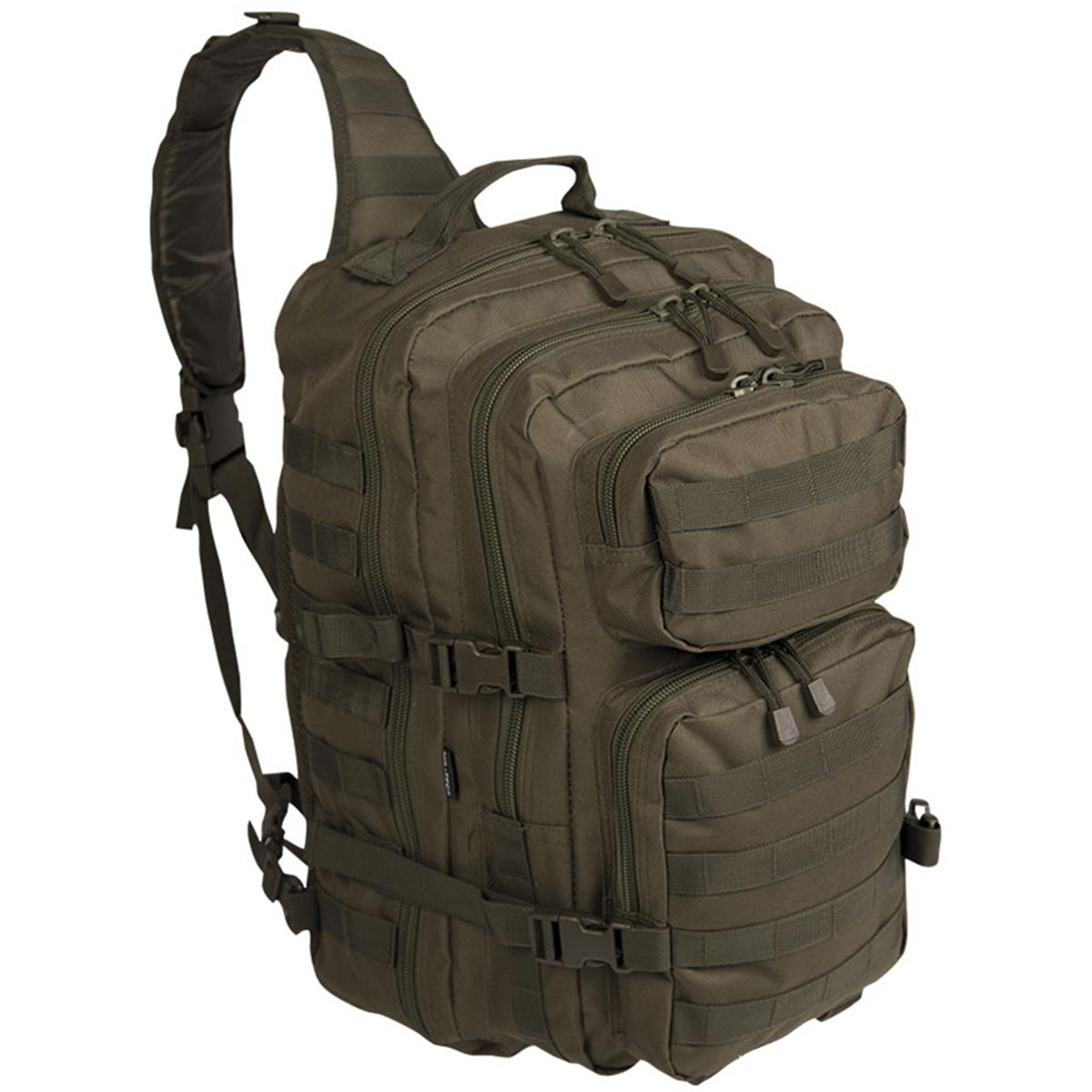 mil tec one strap assault pack large 29l olive green