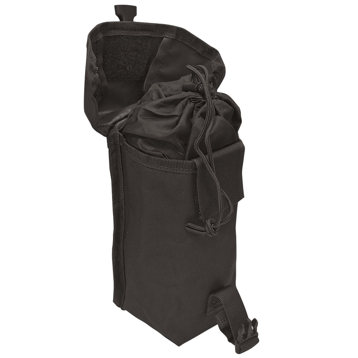 mil tec small utility black pouch with snow apron