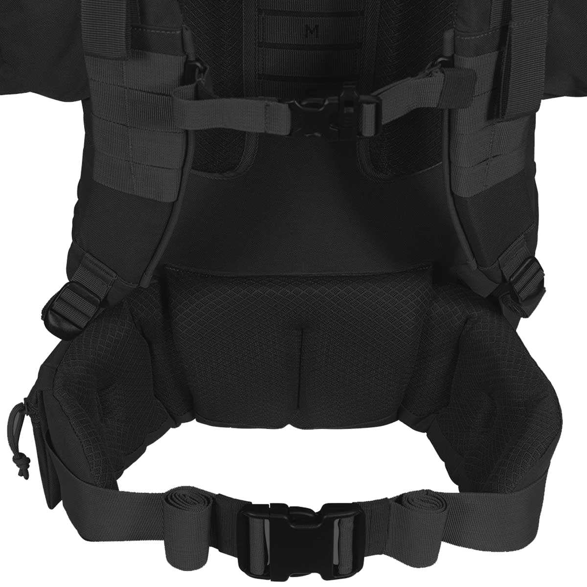 88l black highlander forces elite pack hip belt