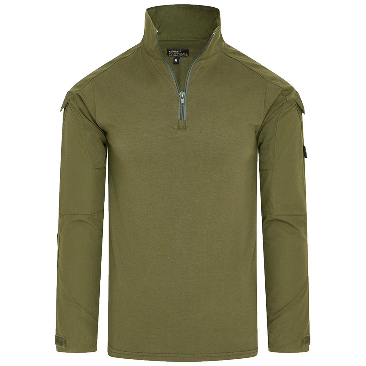 open quarter zip of kombat olive green spec ops ubacs